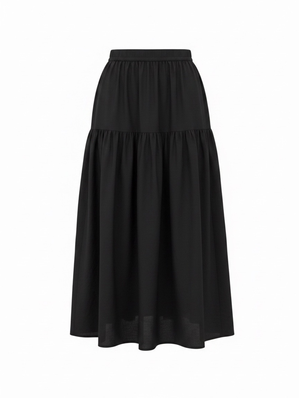 Black Tiered Maxi Skirt - Levi's